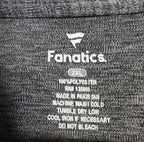 New England Patriots Mens T-Shirt 2XL Gray Heather NFL Football Sports Fanatics