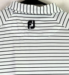 FootJoy Womens LS Pin Stripe Sun Protection Shirt Sz Large - Lighthouse - Golf