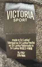 Victoria Sport Heathered Gray Compression Leggings Womens Size XL