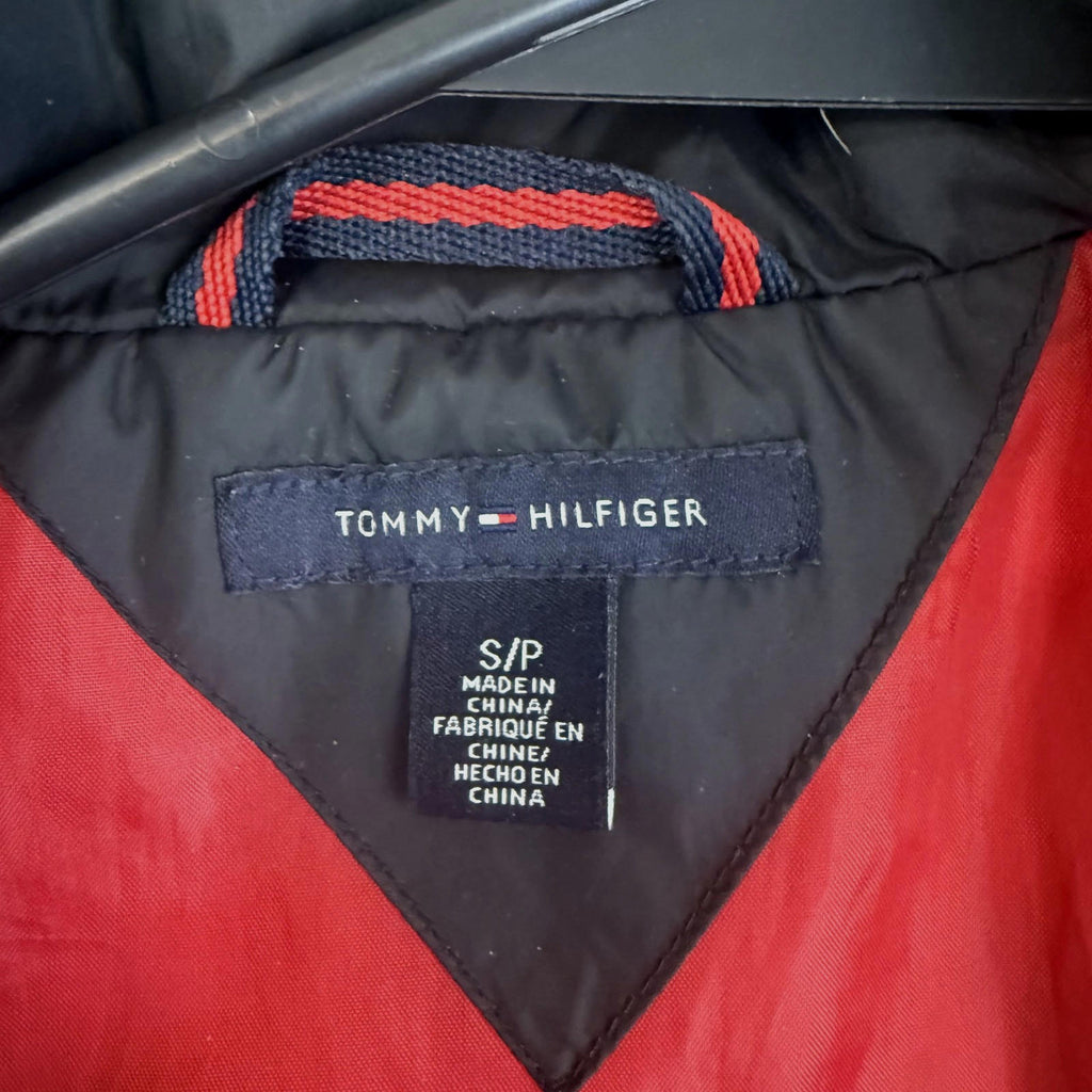 Tommy Hilfiger Womens Puffer Jacket Size Small ~ Black ~ Down\Waterfowl Insulate