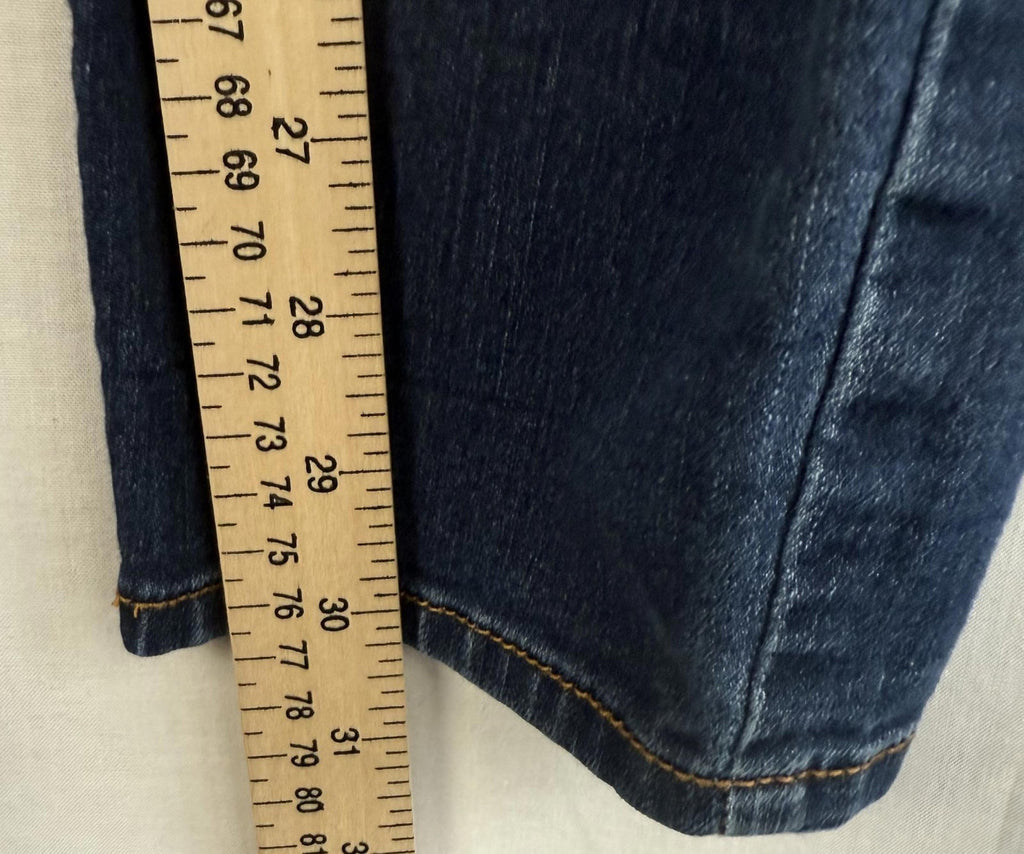 Lucky Brand Jeans Womens Sz 8/29 Sofia Skinny Whiskered Dark Wash Stretch