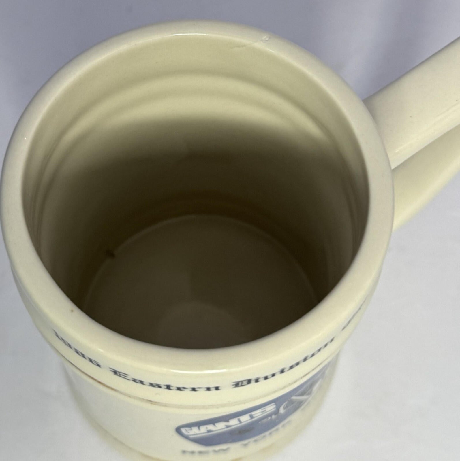 Vintage New York Giants 1986 Eastern Division Champions Stein NFL Cup