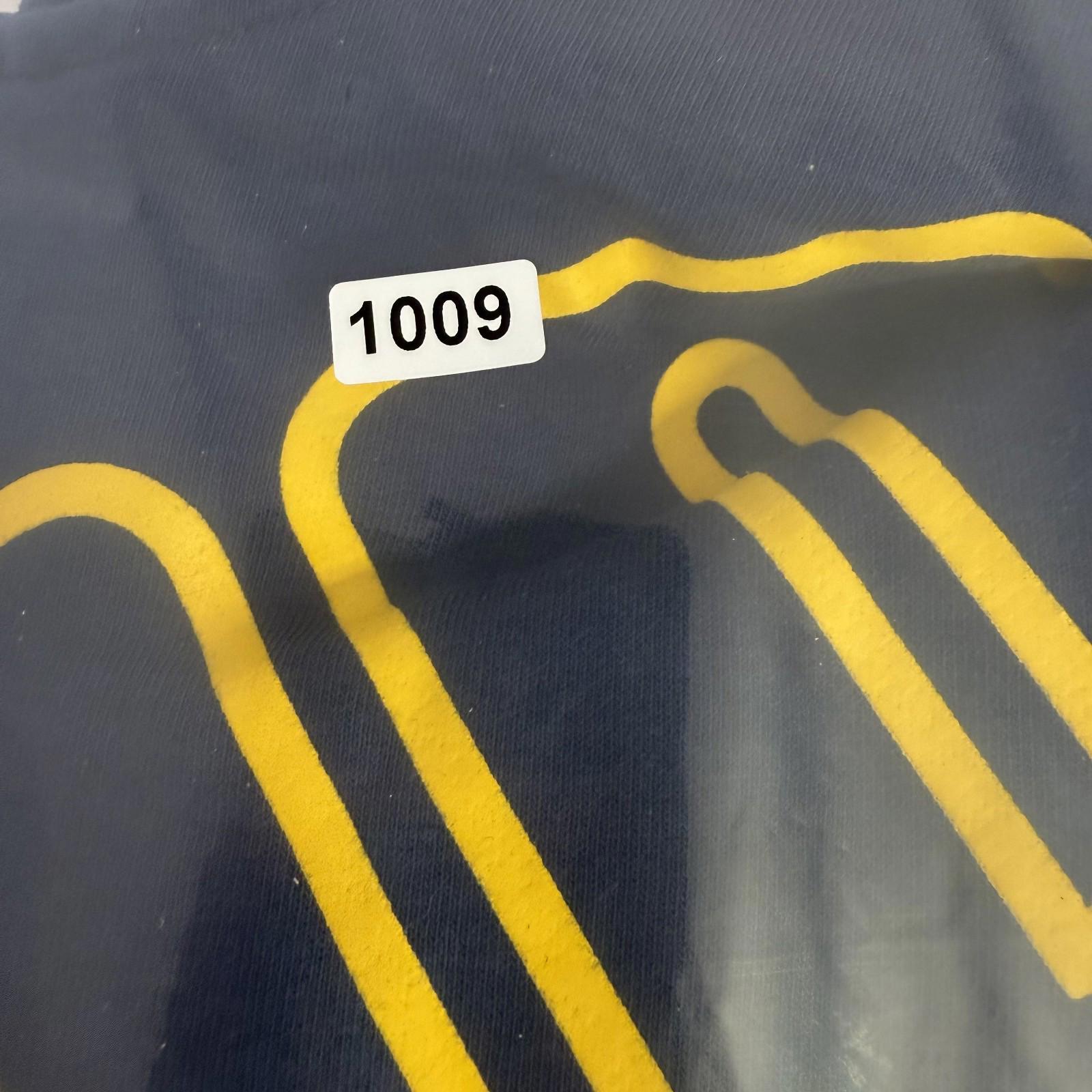 Puma Youth Full Zip Hoodie size L 14-16 Blue and Yellow Logo