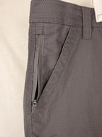 Lucky Brand Workwear Ripstop Cargo Shorts Charcoal Gray Size 44