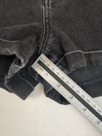 American Eagle Outfitters Mom Short Black Distressed Size 2