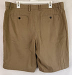 BANANA REPUBLIC Mens Khaki Tan Emerson Shorts - Sz 38