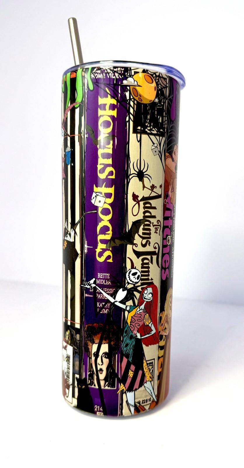 20 oz Halloween Collection Stainless Steel Tumbler with Lid, Straw