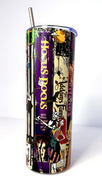 20 oz Halloween Collection Stainless Steel Tumbler with Lid, Straw