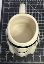 Star Wars Sculpted Ceramic Storm Trooper Helmet Coffee Mug
