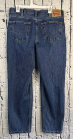 Levis 550 Relaxed Fit Mens Jeans 38x34 Dark Wash Blue Denim Sameday Shipping