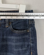 J. Crew Jeans Womens Size 27 Blue Bootcut Dark Wash Stretch Denim