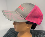 Womens Stihl Outfitters Chainshaw Mesh Trucker Snapback Hat Cap Hunt Gray Pink