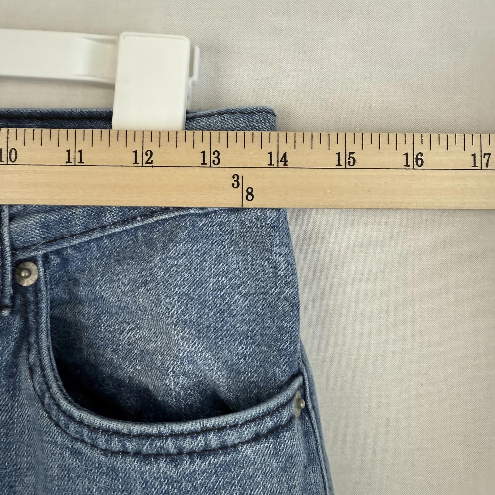 Levi’s 505 Jeans Youth 14 Regular 27x27 Blue Denim Straight Leg Zip Fly Classic