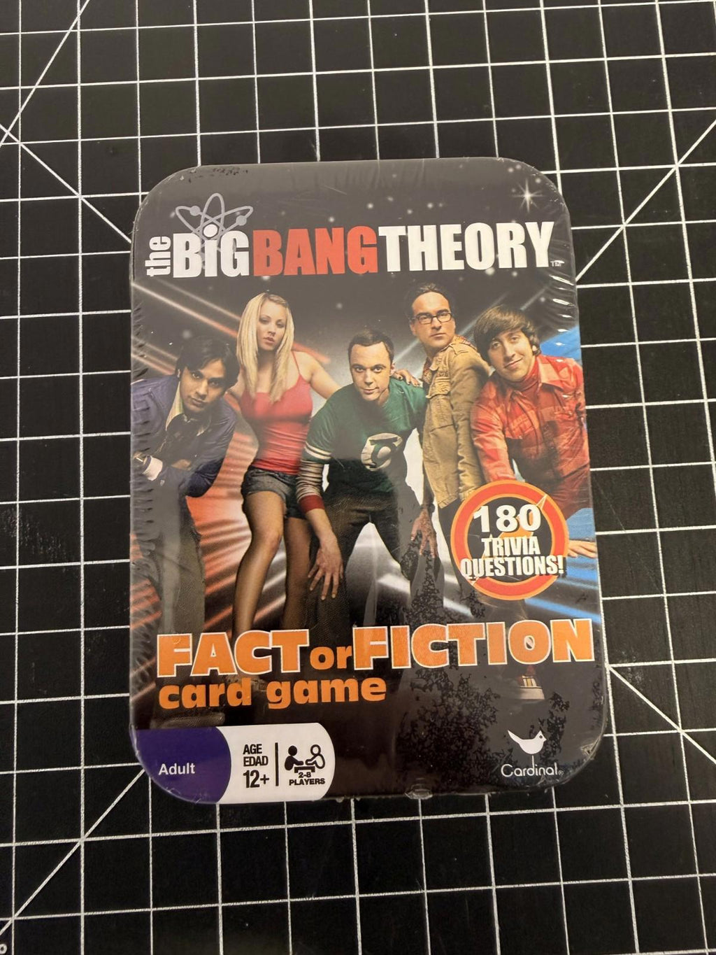 The Big Bang Theory Fact or Fiction Card Game 180 Trivia Questions- NEW