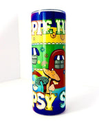 20 oz Hippie Heart Gypsy Soul Stainless Steel Tumbler with Lid, Straw