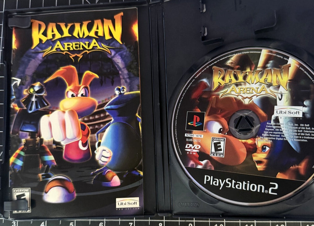 Rayman Arena Sony PlayStation 2 PS2 Complete With Manual Fast Shipping