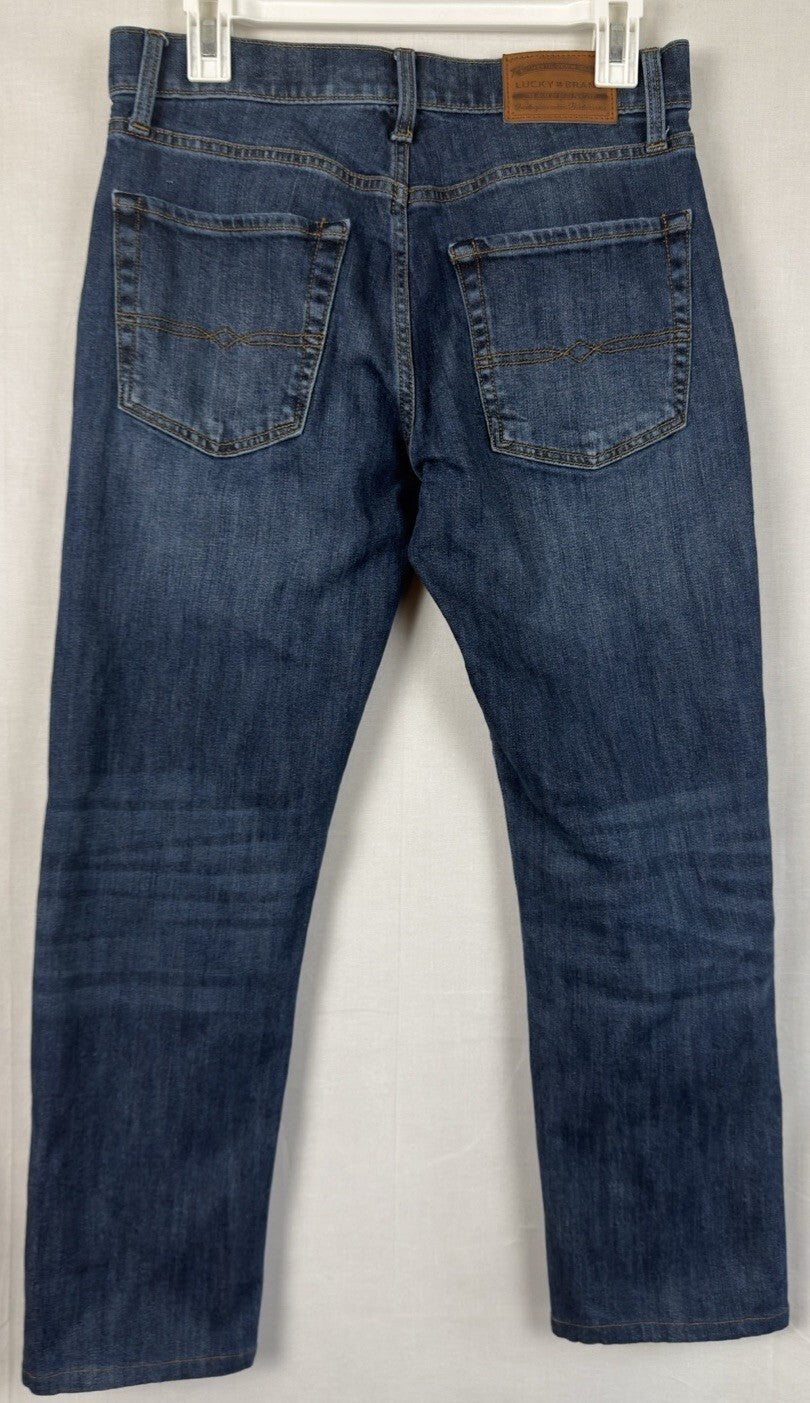 Lucky Brand Jeans Mens 29 x 30 Blue 221 Original Straight Medium Wash Denim
