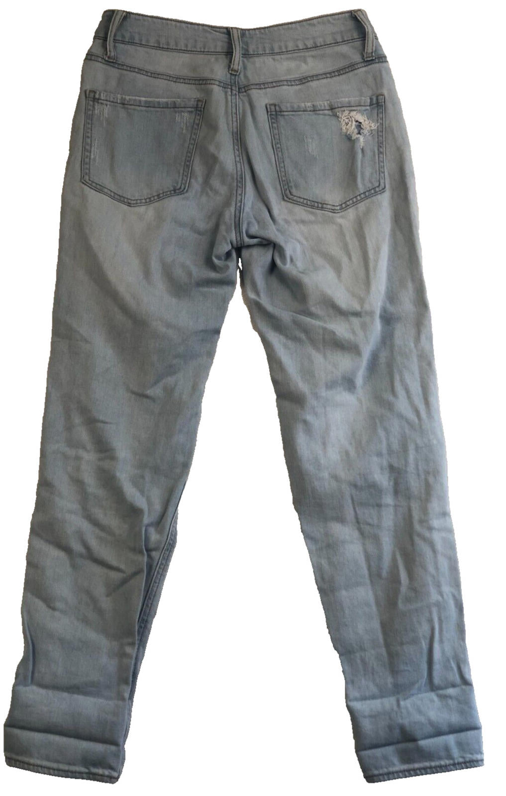 Empyre Jeans Tori Baggy Distressed Light Wash Denim Skater Grunge Womens Size 3