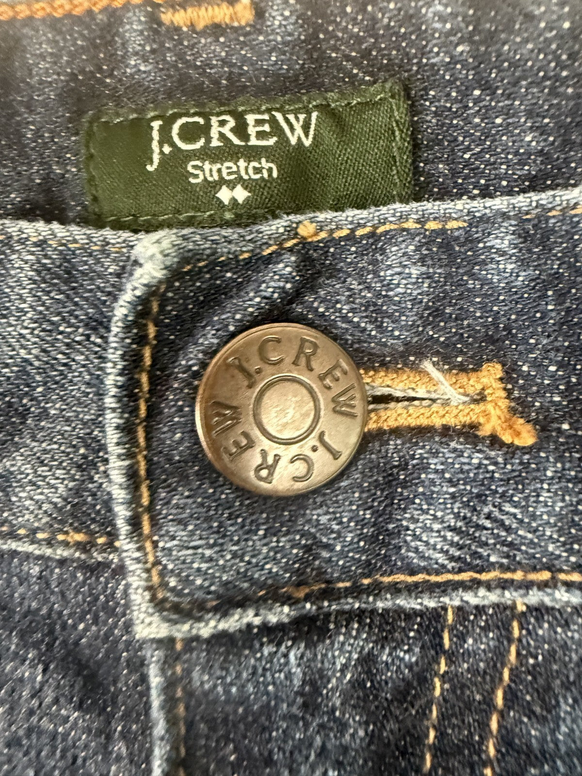 J. Crew Jeans Womens Size 27 Blue Bootcut Dark Wash Stretch Denim