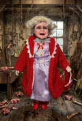 Leatherface's "Mother" - OOAK Scary Creepy Doll 18" Hand Painted Horror Art