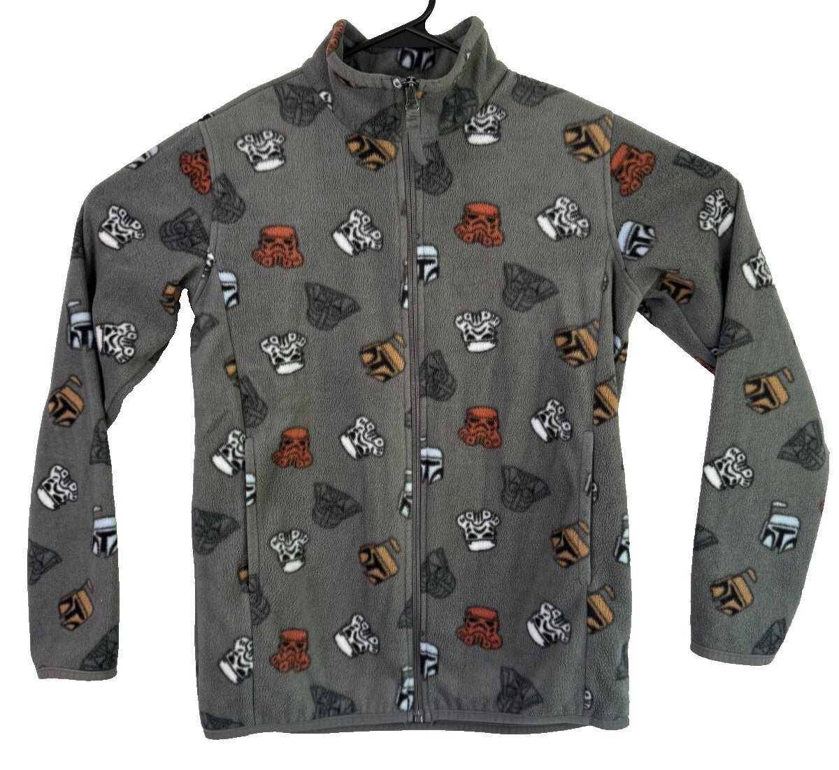 Star Wars Youth Fleece Full Zip Sweater Sz XXL - Super Soft