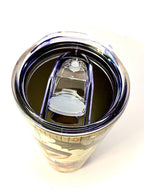 20 oz Witch Cow Stainless Steel Tumbler with Lid, Straw