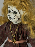 Eleanor's Tomb - OOAK Scary Creepy Doll 16" Hand Painted Horror Haunting Art