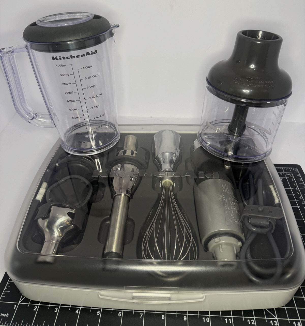KitchenAid 5-Speed Immersion Hand Blender with Attachments Model KHB2561,KHB2571