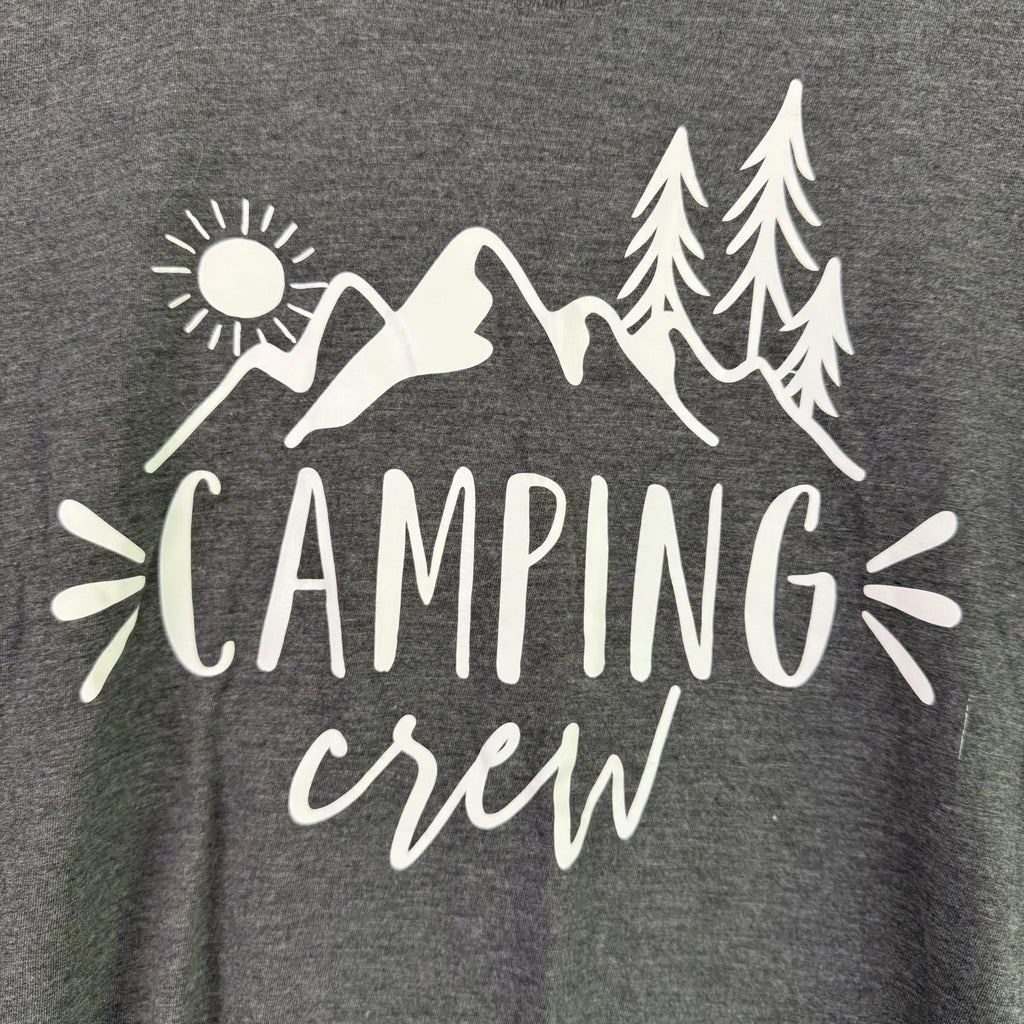 Camping Crew T-Shirt Womens Size Small