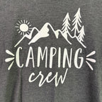Camping Crew T-Shirt Womens Size Small