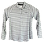 FootJoy Womens LS Pin Stripe Sun Protection Shirt Sz Large - Lighthouse - Golf