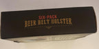 Beer Belt Holder – 6 Pack Holster Waist Belt for Parties & BBQs