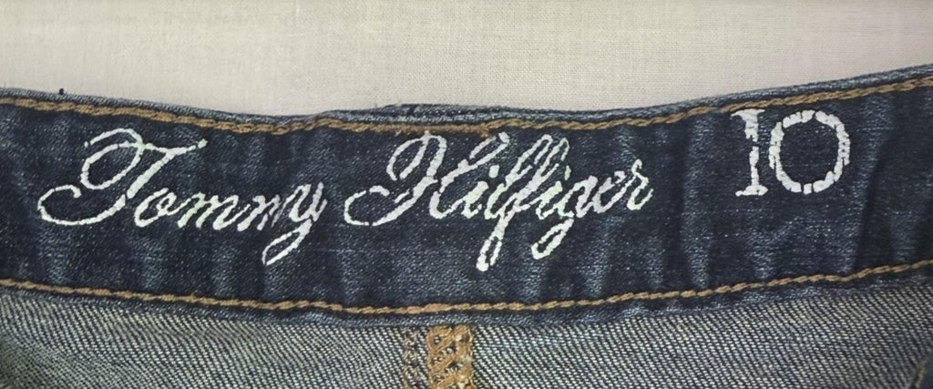 Tommy Hilfiger Jean Pencil Skirt Womens Size 10 - 16” Length - Denim