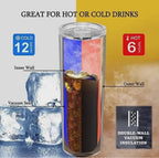 20 oz Killer Summer Vibes Stainless Steel Tumbler with Lid,Straw,CleaningBrush