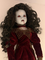 Countess Seraphina - OOAK Scary Creepy Doll 18" Hand Painted Horror Haunting Art