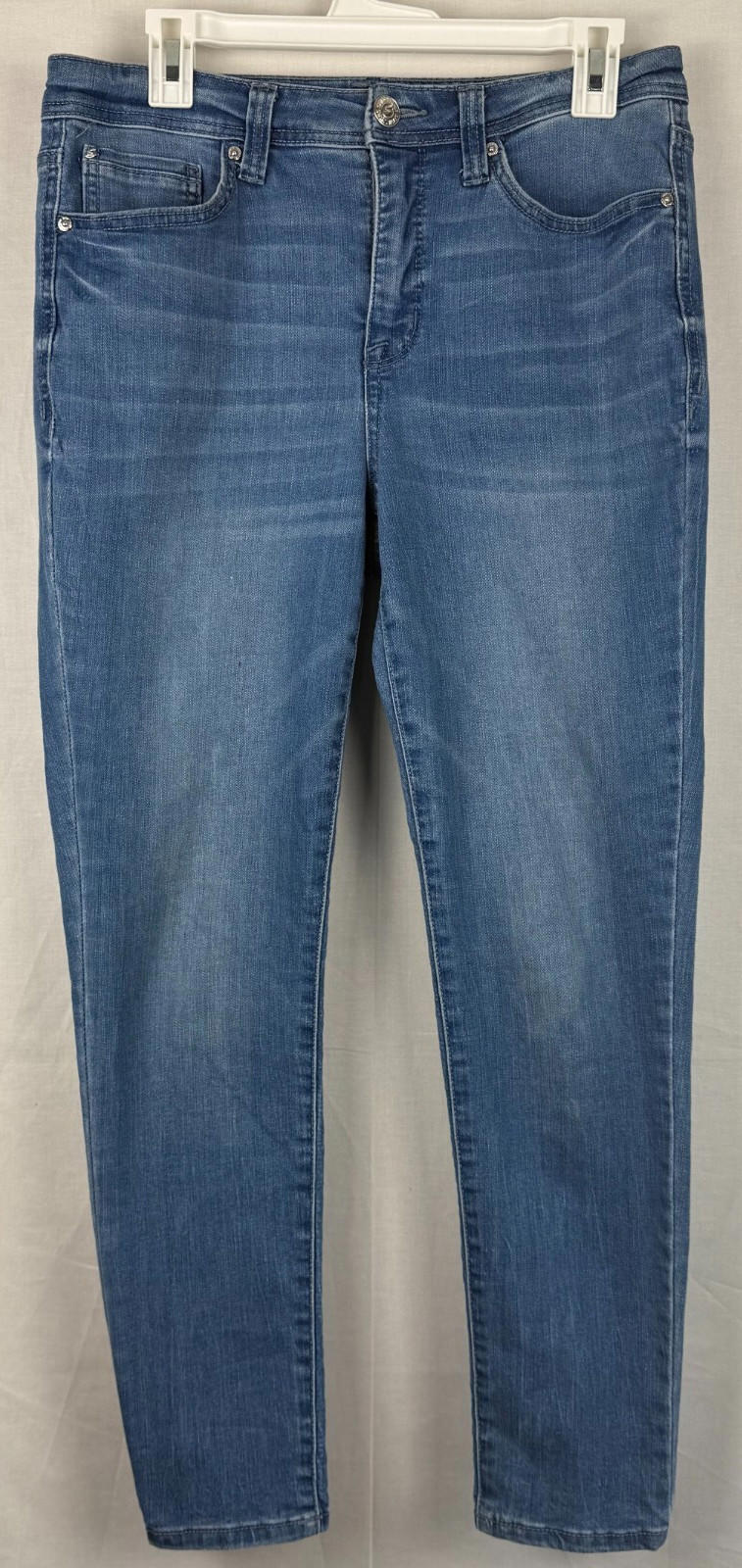 Seven7 Womens Jeans Size 8 Blue High Rise Skinny Ankle Stretch