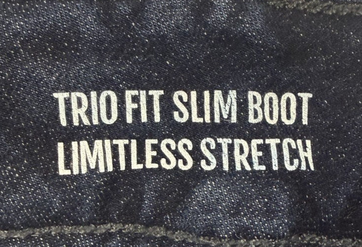 Torrid Trio Fit Slim Boot Limitless Stretch Womens Jeans Size 16-20 Regular