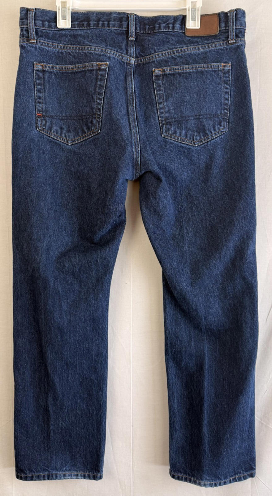 Tommy Hilfiger Mens Jeans 36x30 Blue Classic Regular Straight Denim W36 L30 TH