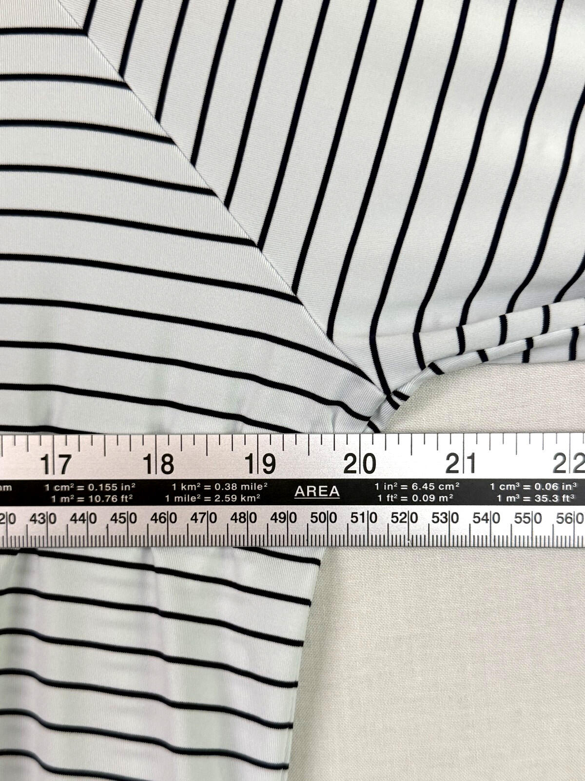 FootJoy Womens LS Pin Stripe Sun Protection Shirt Sz Large - Lighthouse - Golf