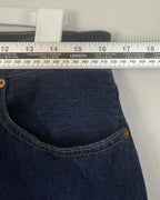 Madewell Baggy Tapered Jeans Womens Size 28 Medium Wash Blue Denim