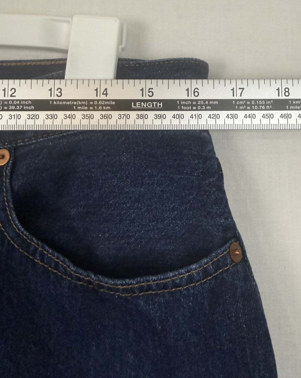 Madewell Baggy Tapered Jeans Womens Size 28 Medium Wash Blue Denim