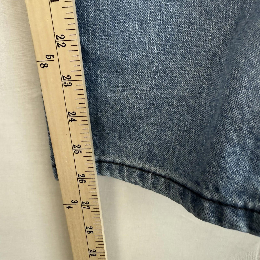 Levi’s 505 Jeans Youth 14 Regular 27x27 Blue Denim Straight Leg Zip Fly Classic