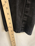 Levi's 514 Jeans Mens 30x30 Black Denim Stretch Pockets Dark Wash Straight Fit