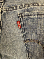 Levis Jeans Womens Size 10 Short 32x28 Blue 515 Bootcut Stretch Denim