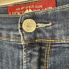 Lucky Brand Jeans Womens Sz 8/29 Sofia Skinny Whiskered Dark Wash Stretch