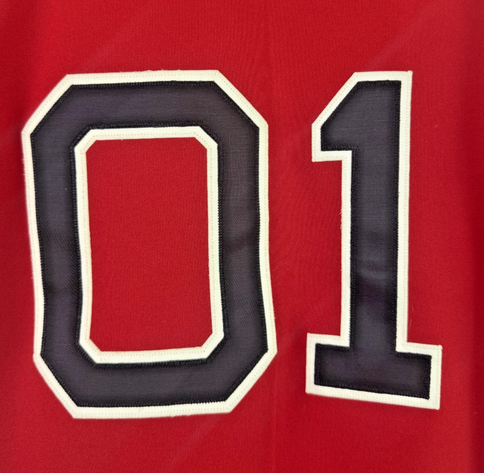 Vintage Majestic Boston Red Sox Jersey Red Made In USA MLB Fan 01 Mens M