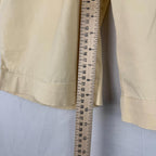 Tommy Hilfiger Chino Khaki Shorts High Rise Pockets Cotton Yellow Womens Size 6