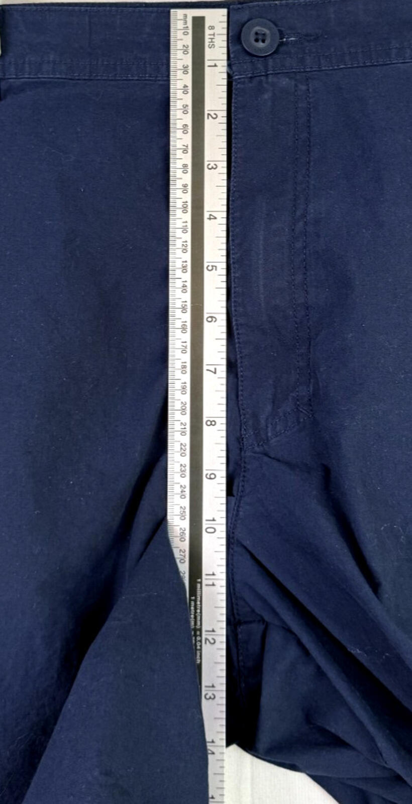 Columbia Shorts Mens 44 Dark Blue 8 Inseam Hiking Outdoor Casual Chino