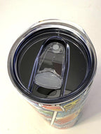20 oz Killer Summer Vibes Stainless Steel Tumbler with Lid,Straw,CleaningBrush