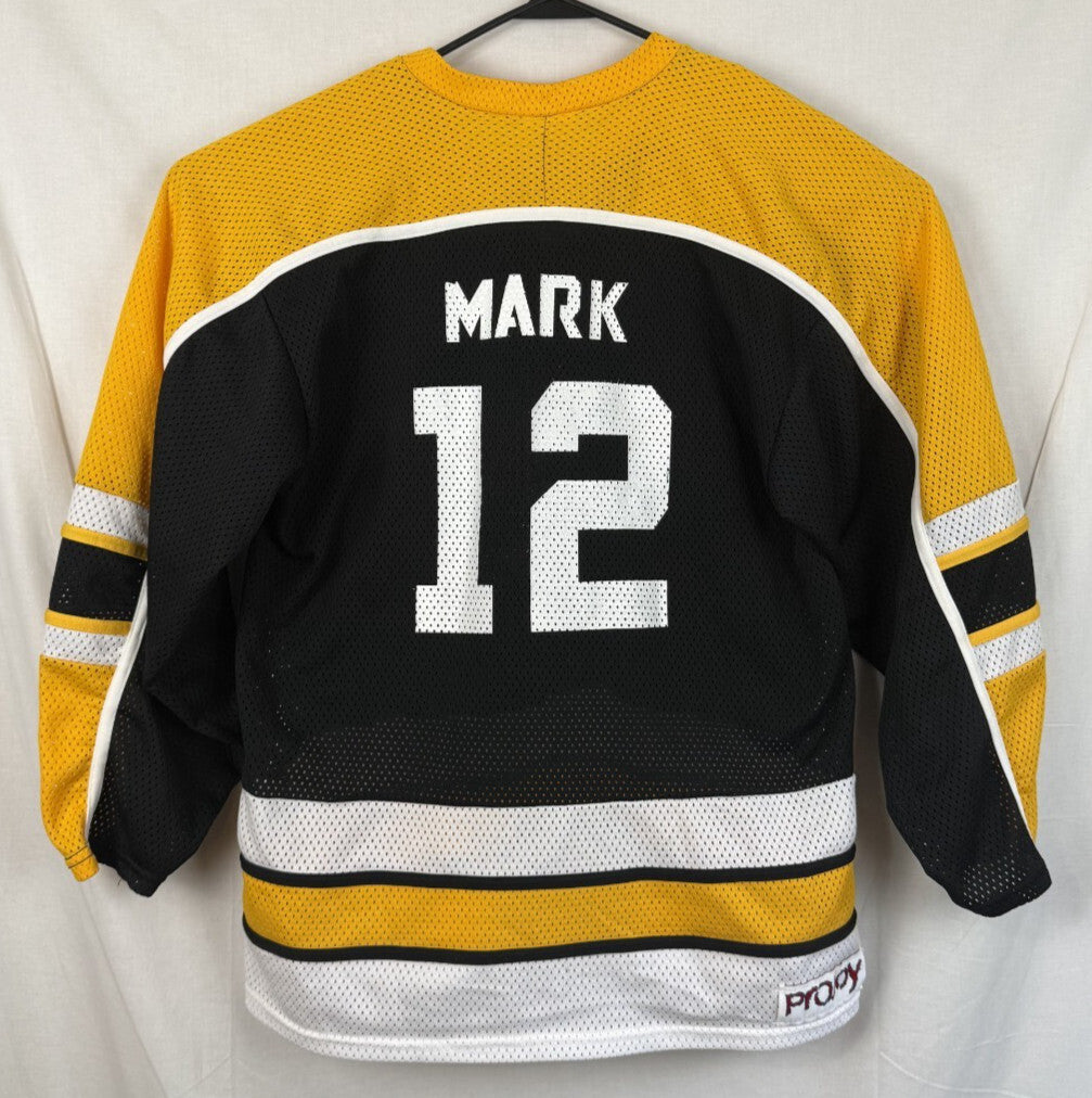 ProJoy Custrom made Ice Hockey Jersey "Kailua Bisons" #12 Mark Mens M